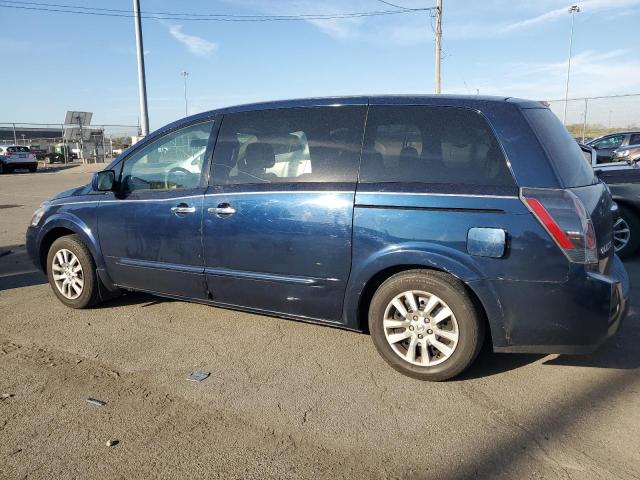 5N1BV28U58N115135 - 2008 NISSAN QUEST S BLUE photo 2