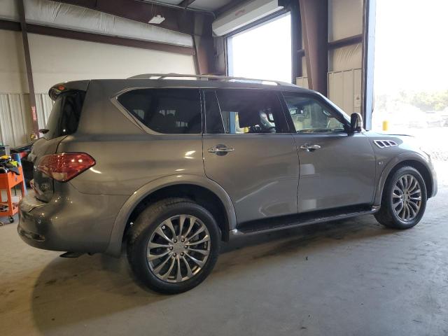 JN8AZ2ND8G9801142 - 2016 INFINITI QX80 GRAY photo 3