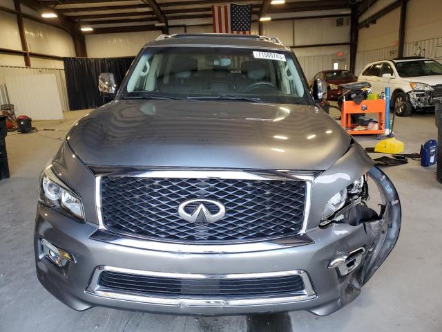 JN8AZ2ND8G9801142 - 2016 INFINITI QX80 GRAY photo 5