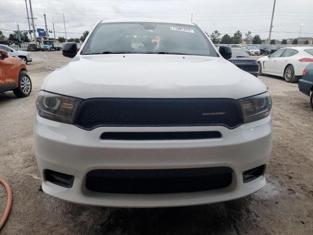 1C4RDJDG5KC755557 - 2019 DODGE DURANGO GT WHITE photo 5