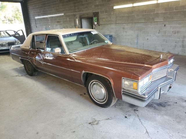 6D69S8E675123 - 1978 CADILLAC DEVILLE BROWN photo 4