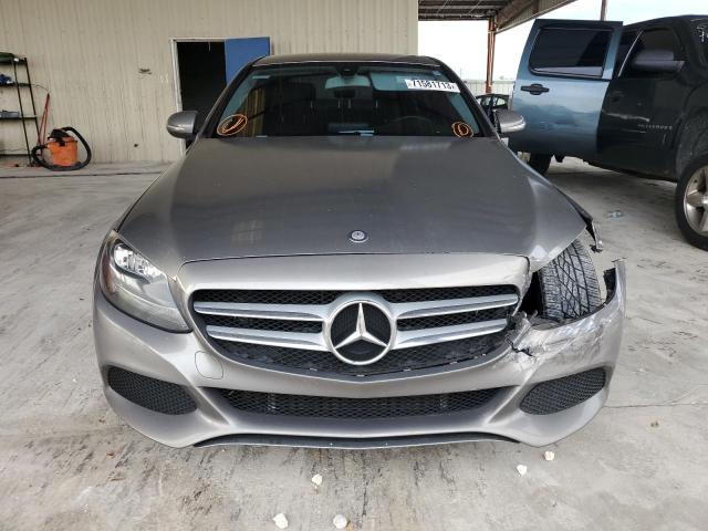 55SWF4JB6FU054475 - 2015 MERCEDES-BENZ C 300 SILVER photo 5