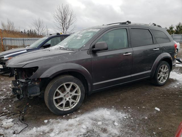 3C4PDDFG5ET125097 - 2014 DODGE JOURNEY R/T GRAY photo 1