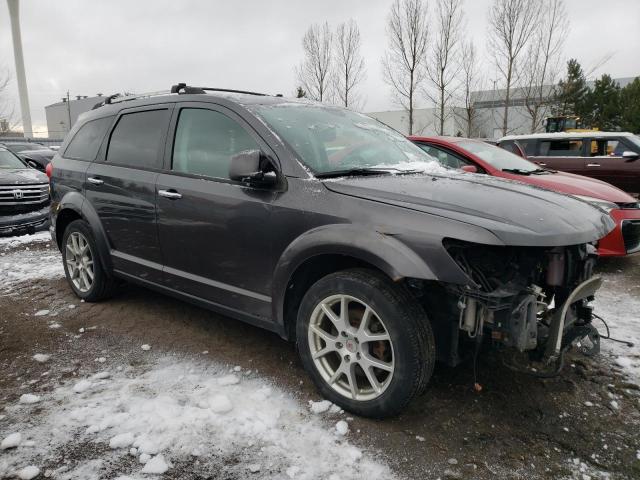 3C4PDDFG5ET125097 - 2014 DODGE JOURNEY R/T GRAY photo 4