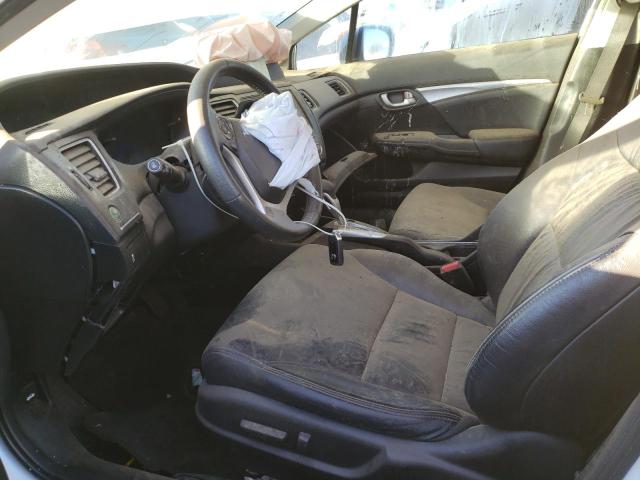 19XFB2F93FE007658 - 2015 HONDA CIVIC EXL თეთრი ფოტო 7