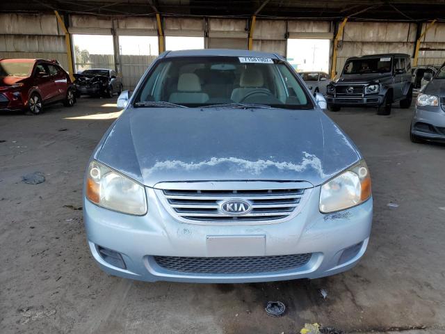 KNAFE122175487140 - 2007 KIA SPECTRA EX BLUE photo 5