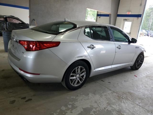 KNAGM4A70D5351759 - 2013 KIA OPTIMA LX SILVER photo 3