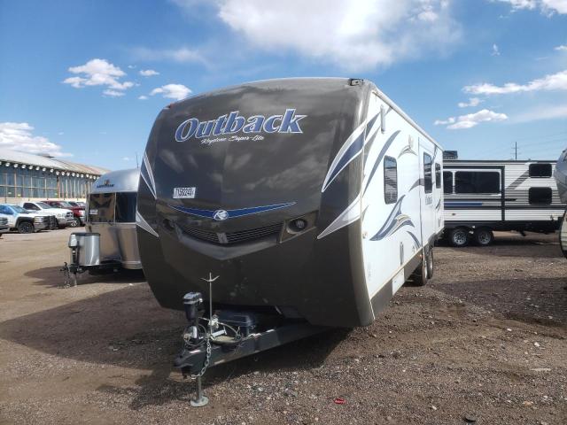 4YDT28024DB451575 - 2013 KEYSTONE OUTBACK TWO TONE photo 2