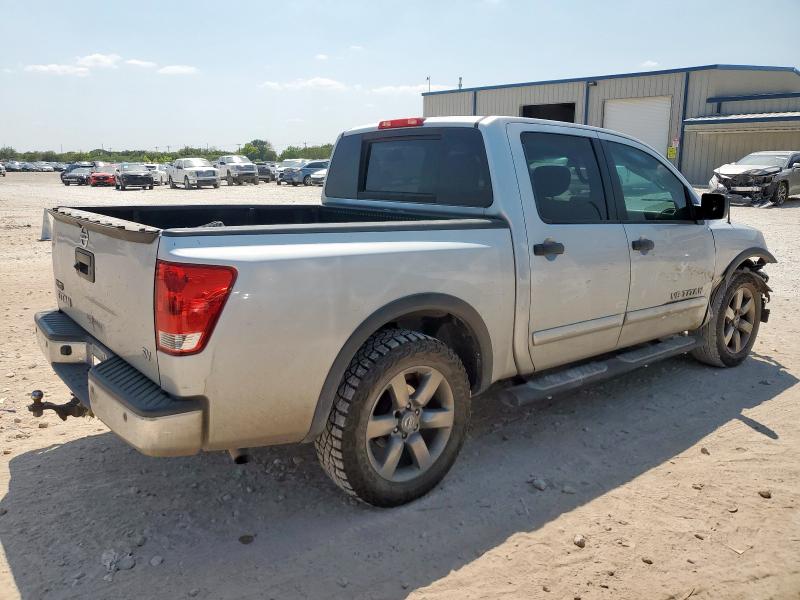 1N6AA0ED2FN515183 - 2015 NISSAN TITAN S 银色 照片 3