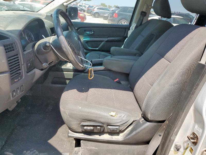 1N6AA0ED2FN515183 - 2015 NISSAN TITAN S 银色 照片 7