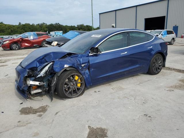 5YJ3E1EB3KF433816 - 2019 TESLA MODEL S 蓝色 照片 1