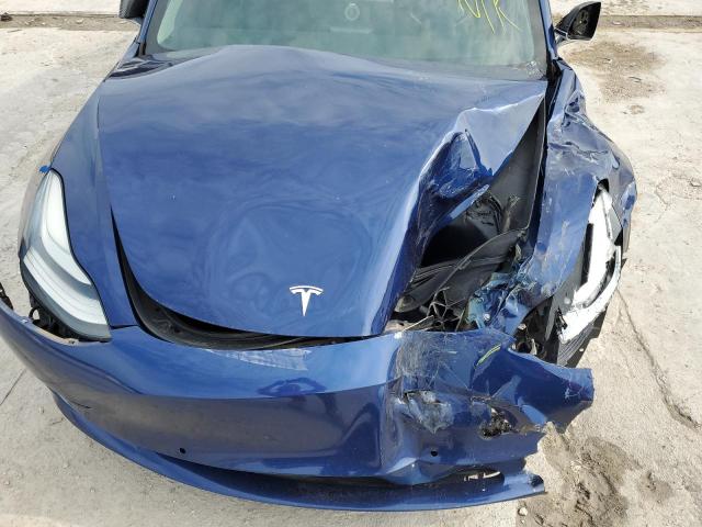 5YJ3E1EB3KF433816 - 2019 TESLA MODEL S 蓝色 照片 11