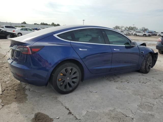 5YJ3E1EB3KF433816 - 2019 TESLA MODEL S 蓝色 照片 3