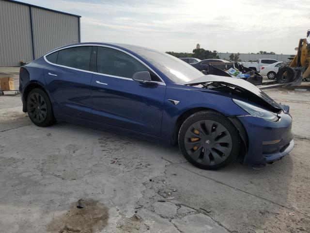 5YJ3E1EB3KF433816 - 2019 TESLA MODEL S 蓝色 照片 4
