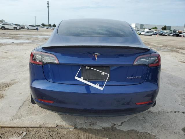 5YJ3E1EB3KF433816 - 2019 TESLA MODEL S 蓝色 照片 6