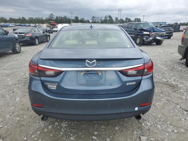 JM1GJ1W51E1103286 - 2014 MAZDA 6 GRAND TOURING BLUE photo 6