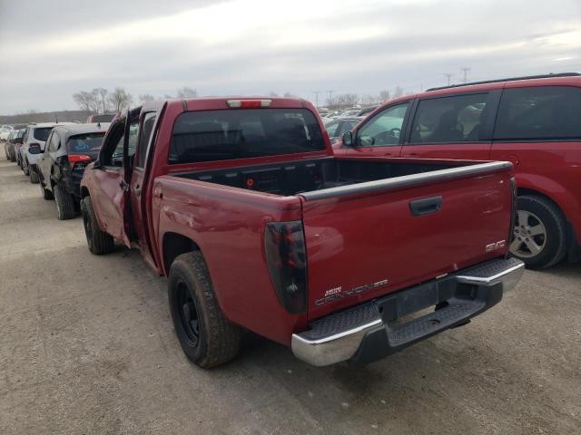 1GTCS136058217120 - 2005 GMC CANYON BURGUNDY photo 2