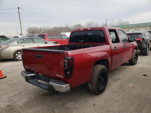 1GTCS136058217120 - 2005 GMC CANYON BURGUNDY photo 3