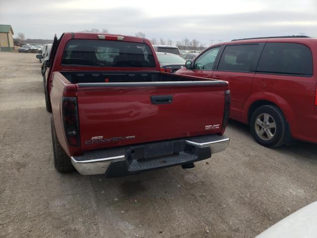 1GTCS136058217120 - 2005 GMC CANYON BURGUNDY photo 6