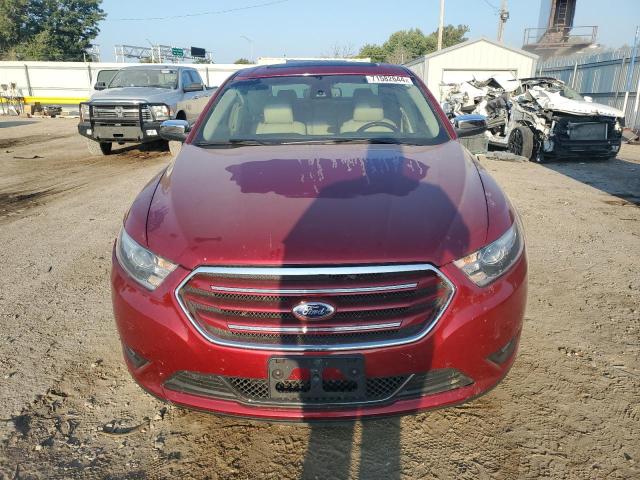 1FAHP2F83EG131385 - 2014 FORD TAURUS LIMITED RED photo 5