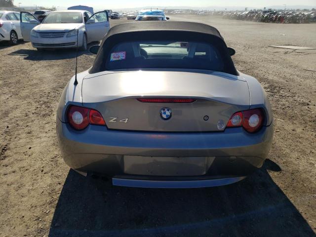 4USBT33403LR60710 - 2003 BMW Z4 2.5 GRAY photo 6