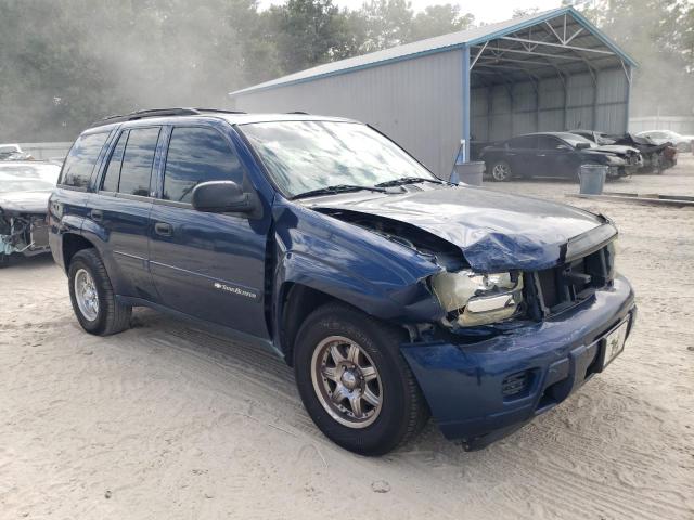 1GNDS13S922150797 - 2002 CHEVROLET TRAILBLAZE BLUE photo 4