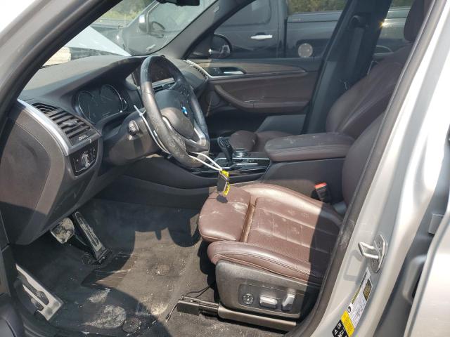 5UXTR9C55KLD95634 - 2019 BMW X3 XDRIVE30I GRAY photo 7