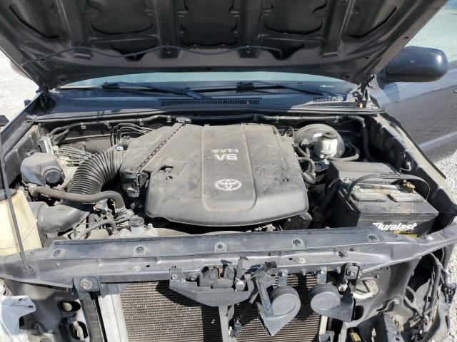 5TFLU4EN3DX069209 - 2013 TOYOTA TACOMA DOUBLE CAB GRAY photo 11