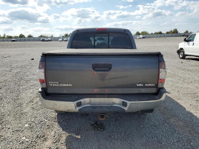 5TFLU4EN3DX069209 - 2013 TOYOTA TACOMA DOUBLE CAB GRAY photo 6