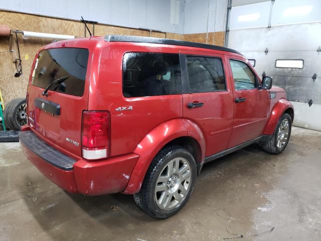 1D4PU2GK5AW161287 - 2010 DODGE NITRO SE BURGUNDY photo 3