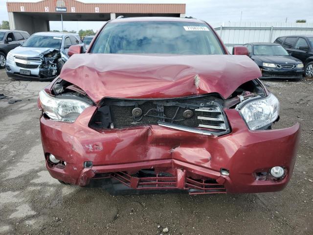 JTEDS43A292091177 - 2009 TOYOTA HIGHLANDER SPORT RED photo 5