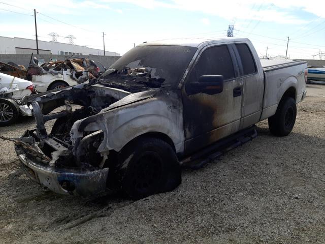 1FTFX1EF8EKF80490 - 2014 FORD F150 SUPER CAB WHITE photo 1