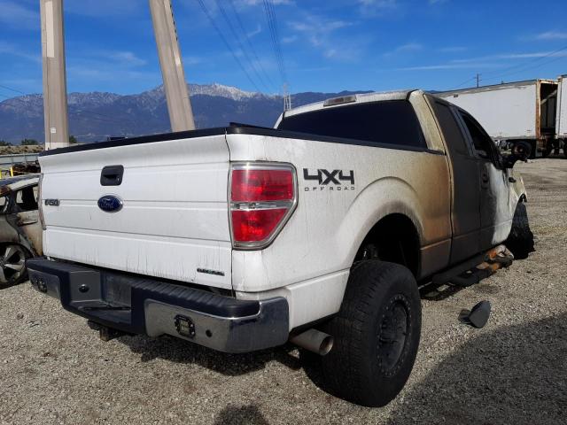 1FTFX1EF8EKF80490 - 2014 FORD F150 SUPER CAB WHITE photo 3