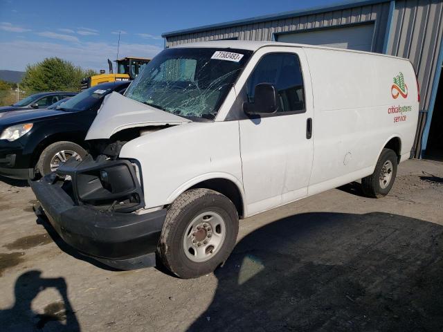 1GTW7AFF5H1135746 - 2017 GMC SAVANA G2500 WHITE photo 1