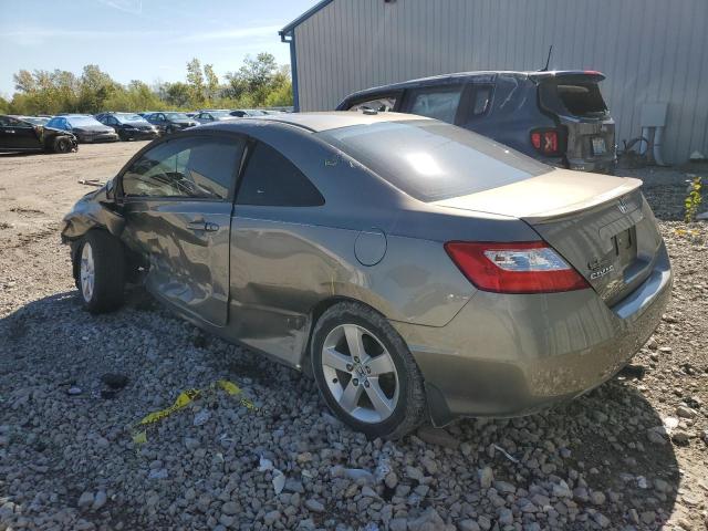 2HGFG12928H539896 - 2008 HONDA CIVIC EXL ნაცრისფერი ფოტო 2