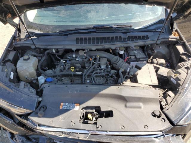 2FMPK4J91KBC18023 - 2019 FORD EDGE SEL შავი ფოტო 12