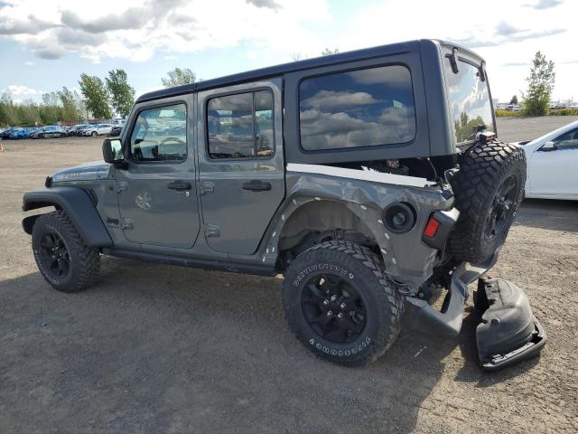 1C4HJXDGXPW589260 - 2023 JEEP WRANGLER SPORT GRAY photo 2