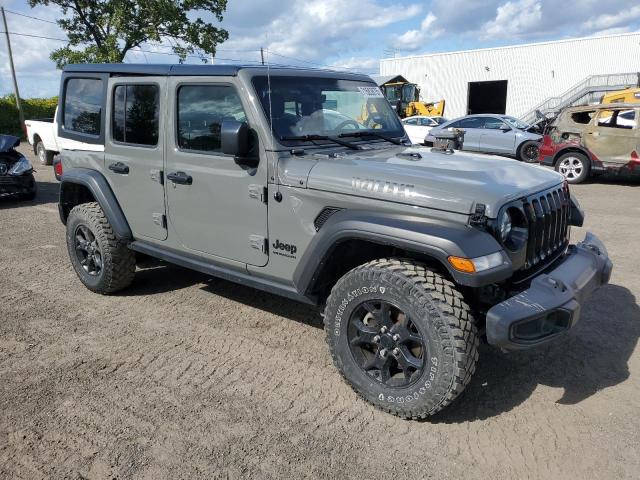 1C4HJXDGXPW589260 - 2023 JEEP WRANGLER SPORT GRAY photo 4