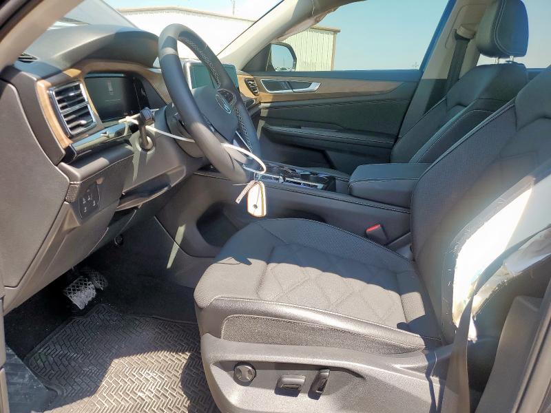 1V2JR2CA3RC608938 - 2024 VOLKSWAGEN ATLAS SE Чорний фото 7