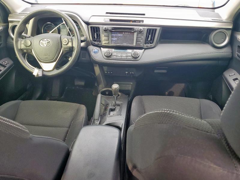 JTMRJREV7JD216077 - 2018 TOYOTA RAV4 HV LE BLUE photo 8