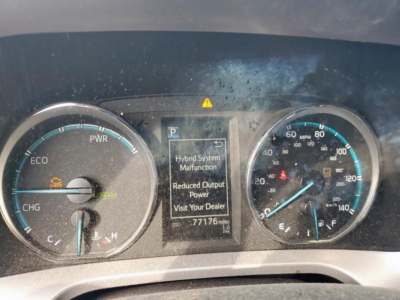 JTMRJREV7JD216077 - 2018 TOYOTA RAV4 HV LE BLUE photo 9