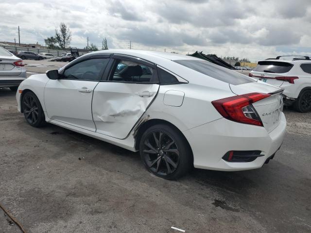 19XFC2F85KE015825 - 2019 HONDA CIVIC SPORT თეთრი ფოტო 2