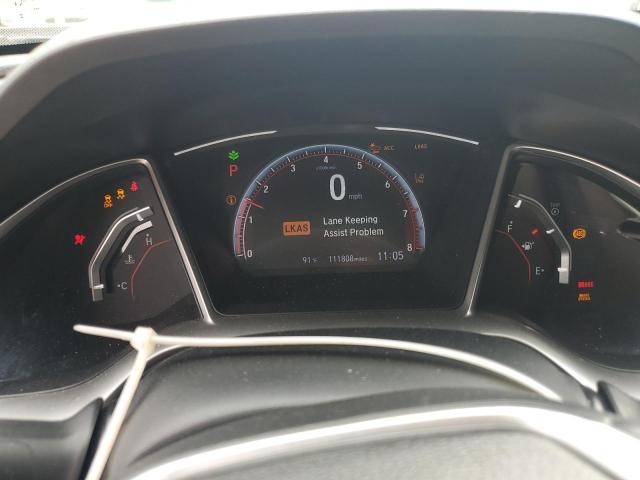 19XFC2F85KE015825 - 2019 HONDA CIVIC SPORT თეთრი ფოტო 9