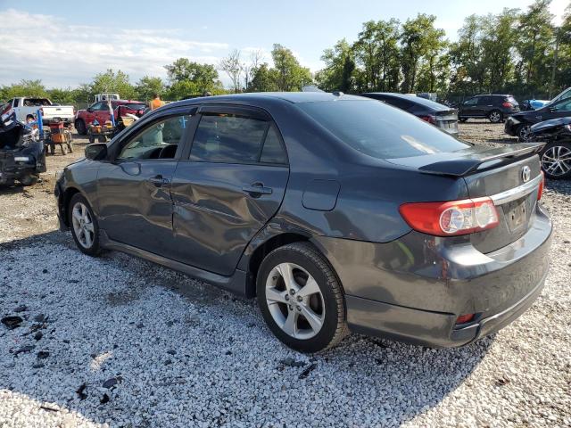 2T1BU4EE1BC608692 - 2011 TOYOTA COROLLA BASE GRAY photo 2