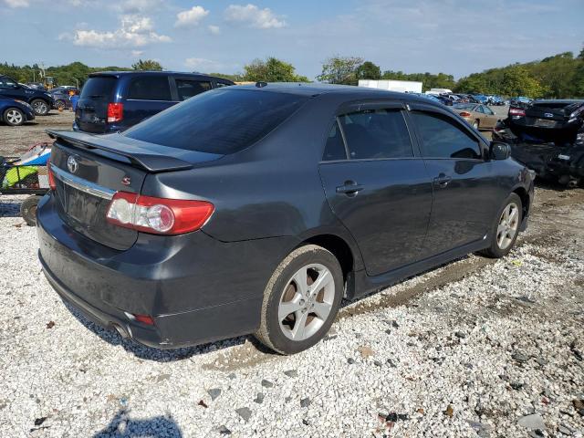 2T1BU4EE1BC608692 - 2011 TOYOTA COROLLA BASE GRAY photo 3