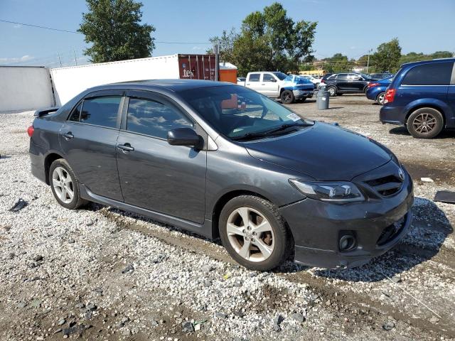 2T1BU4EE1BC608692 - 2011 TOYOTA COROLLA BASE GRAY photo 4