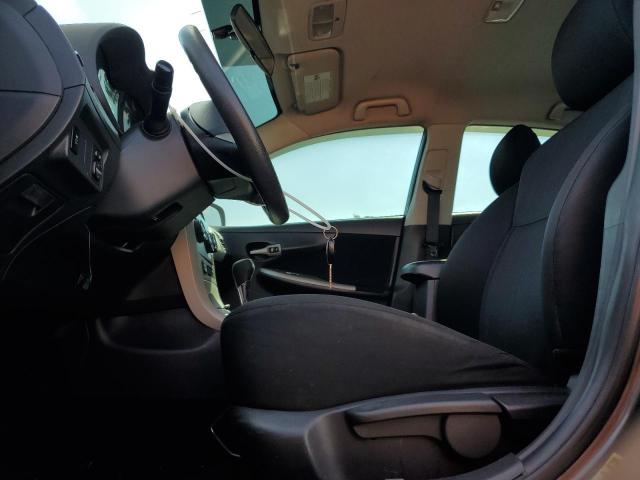 2T1BU4EE1BC608692 - 2011 TOYOTA COROLLA BASE GRAY photo 7