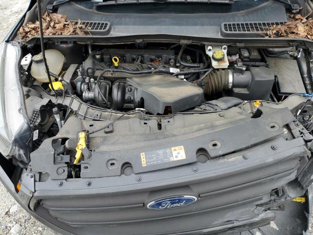 1FMCU0F79JUB03249 - 2018 FORD ESCAPE S GRAY photo 12