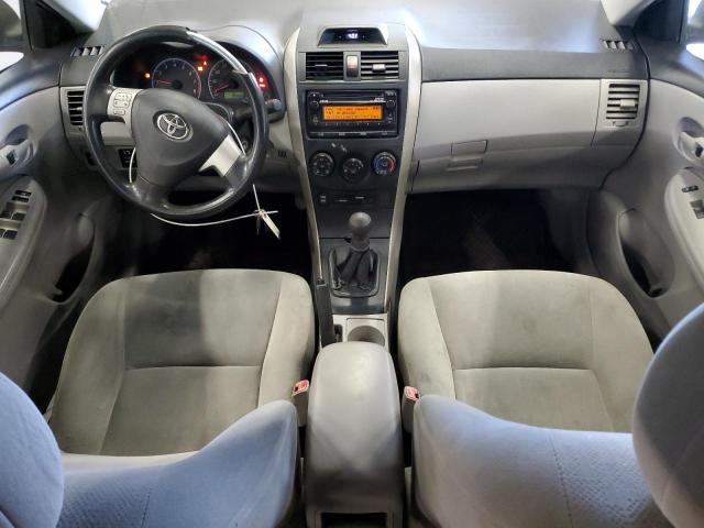 2T1BU4EE5DC958572 - 2013 TOYOTA COROLLA BASE SILVER photo 8