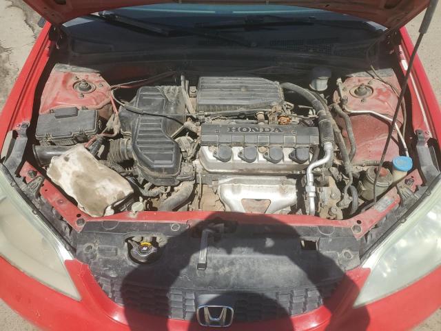 1HGEM223X5L011561 - 2005 HONDA CIVIC DX VP Qırmızı foto 11